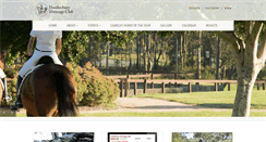 Desktop Screenshot of hawkesburydressage.com.au