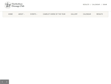 Tablet Screenshot of hawkesburydressage.com.au